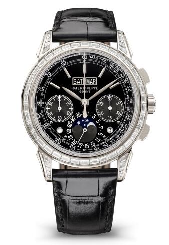 Review Patek Philippe Grand Complications Perpetual Calendar Chronograph 5271 Platinum Replica Watch 5271P-010